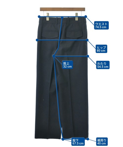 Chloe（クロエ）スラックス 紺 サイズ:36(XS位) レディース/2200668179010