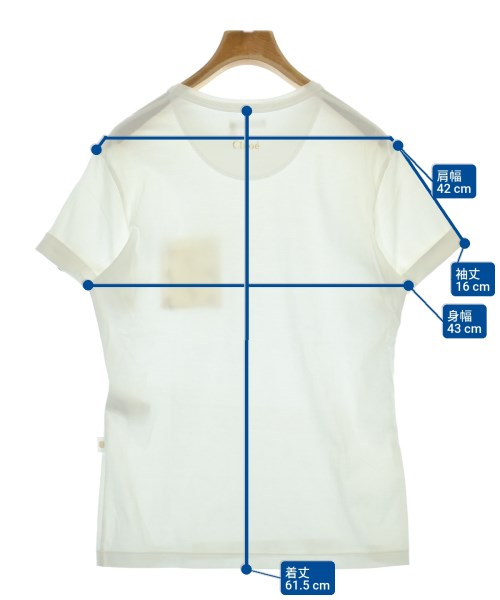 Chloe（クロエ）Tシャツ・カットソー 白 サイズ:M レディース/2200669670103