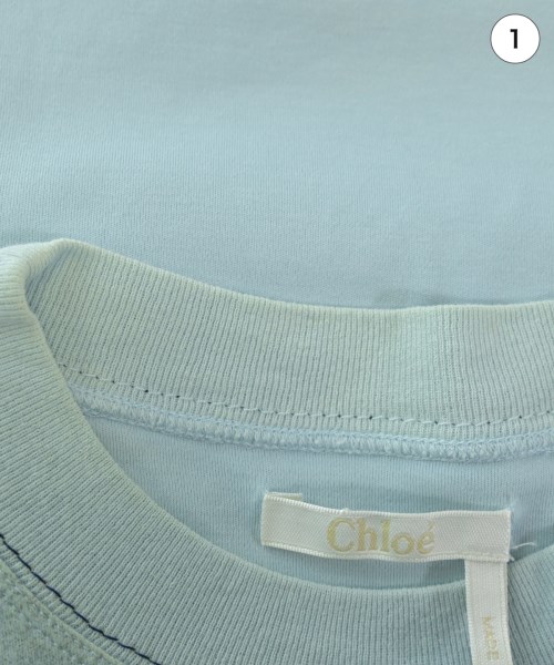 Chloe（クロエ）Tシャツ・カットソー 青 サイズ:M レディース/2200669670110