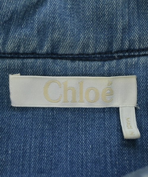 Chloe（クロエ）ブラウス 青 サイズ:34(XXS位) レディース/2200669670127