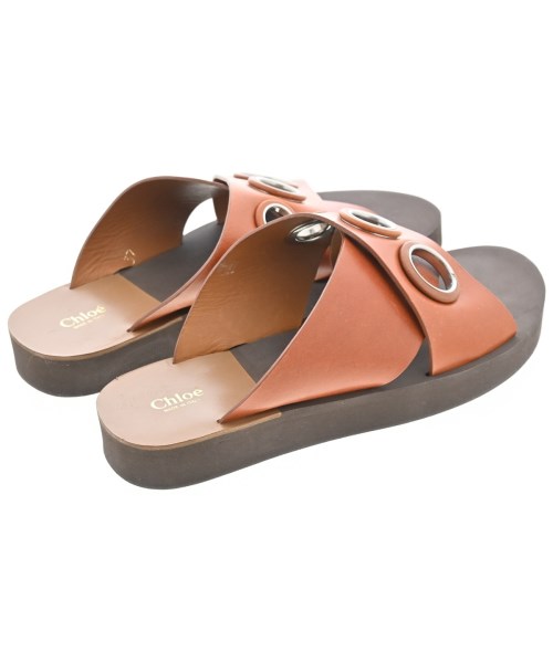 Chloe（クロエ）サンダル 茶 サイズ:EU37(23.5cm位) レディース/2200669670141