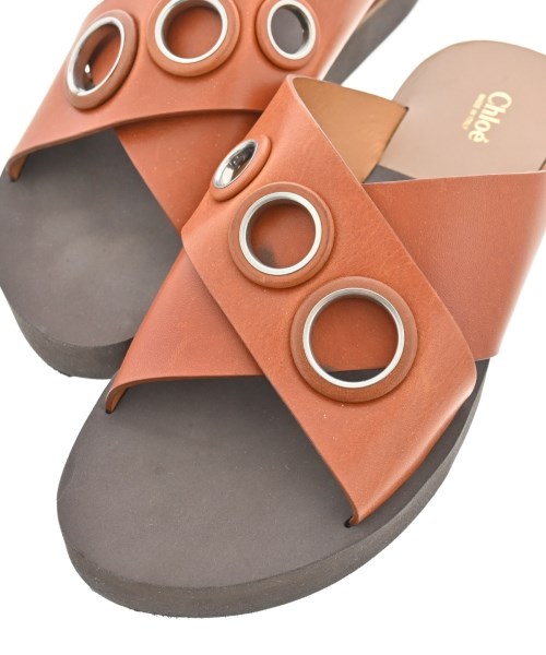 Chloe（クロエ）サンダル 茶 サイズ:EU37(23.5cm位) レディース/2200669670141