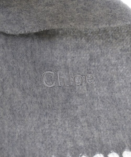Chloe（クロエ）マフラー グレー サイズ:- レディース/2200723611127