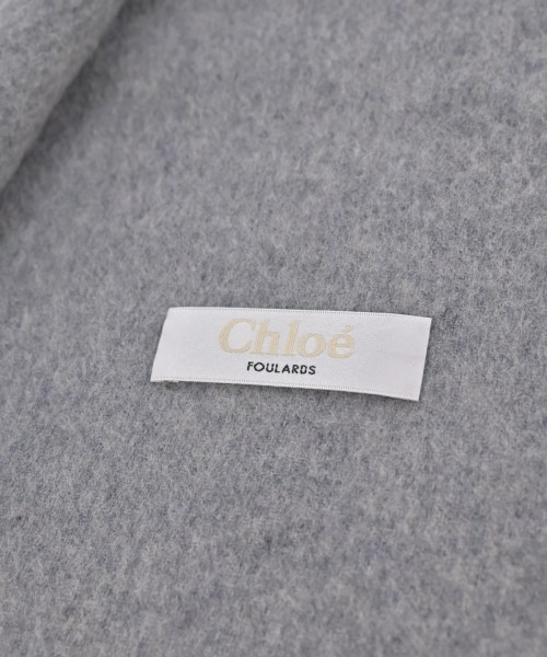 Chloe（クロエ）マフラー グレー サイズ:- レディース/2200723611127