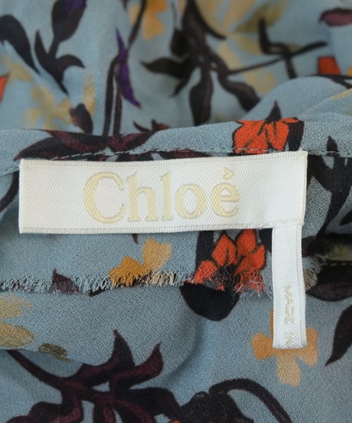 Chloe（クロエ）ブラウス 青 サイズ:34(XXS位) レディース/2200733539015