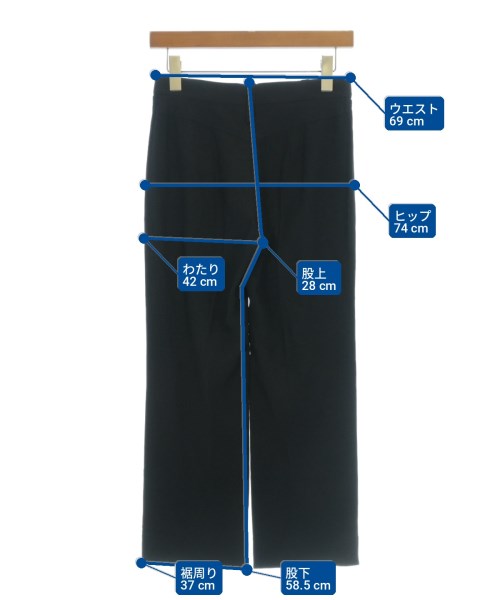 Chloe（クロエ）クロップドパンツ 黒 サイズ:34(XS位) レディース/2200733539022