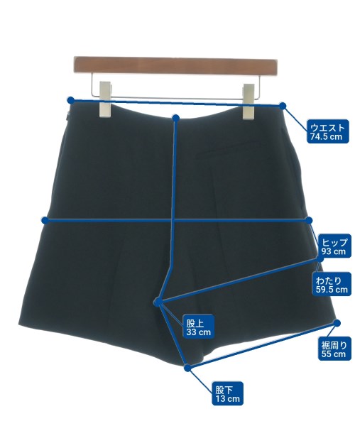 Chloe（クロエ）ショートパンツ 黒 サイズ:36(XS位) レディース/2200726142123