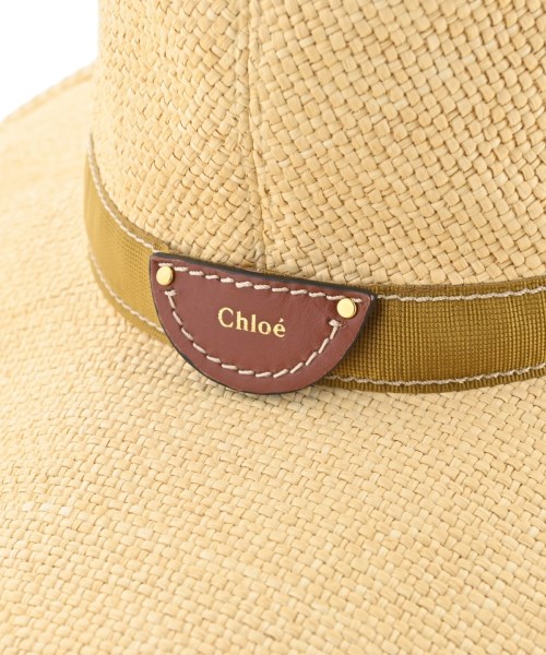 Chloe（クロエ）ストローハット ベージュ サイズ:TU レディース/2200721305219