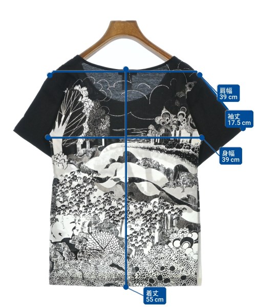 Chloe（クロエ）Tシャツ・カットソー 黒 サイズ:-(S位) レディース/2200720684223