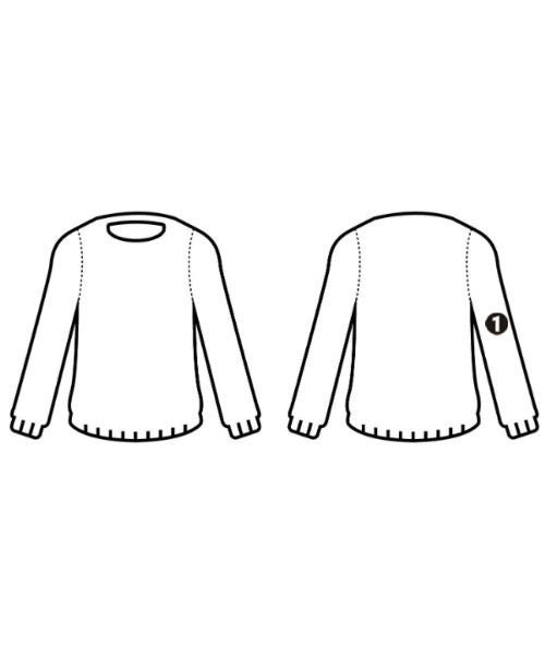 Chloe（クロエ）ニット・セーター 白 サイズ:XS レディース/2200729047043