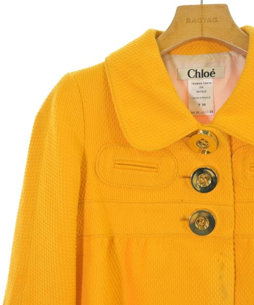 Chloe（クロエ）カジュアルジャケット オレンジ サイズ:36(XS位) レディース/2200683006018