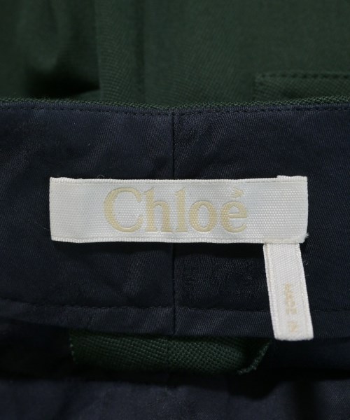 Chloe（クロエ）スラックス 緑 サイズ:36(XS位) レディース/2200683413014