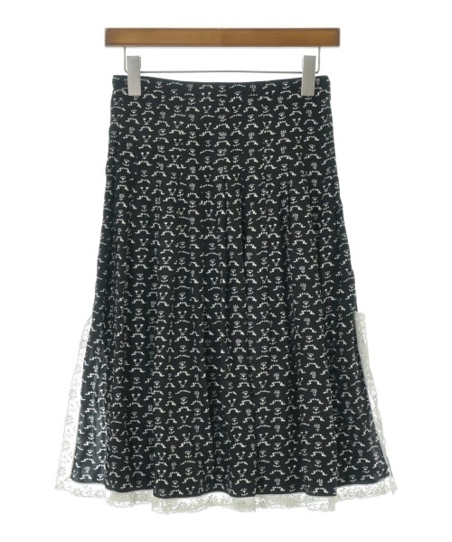 Chloe(クロエ)ひざ丈スカート 黒 サイズ:34(XXS位)/2200684581125