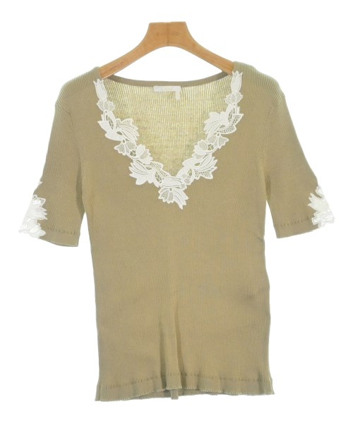 Chloe(クロエ)ニット・セーター カーキ サイズ:S/2200684750286