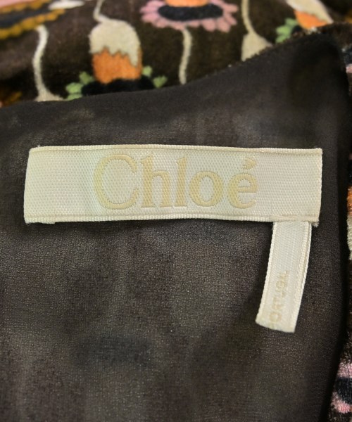 Chloe（クロエ）カジュアルシャツ 茶 サイズ:34(XS位) レディース/2200687313013