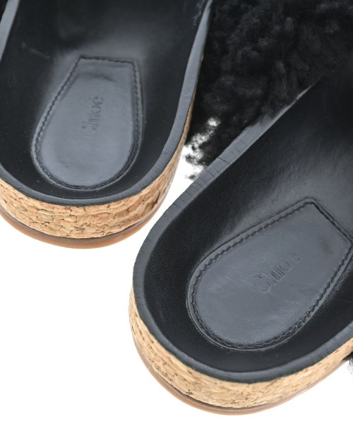 Chloe（クロエ）サンダル 黒 サイズ:EU38(24.5cm位) レディース/2200687919017