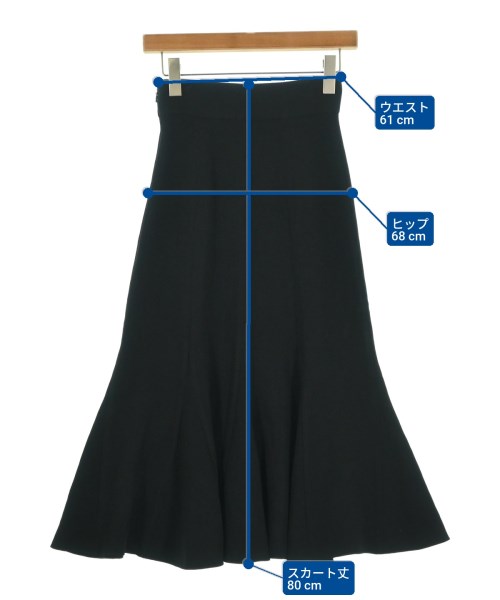 Chloe（クロエ）ロング・マキシ丈スカート 黒 サイズ:34(XXS位) レディース/2200689735301