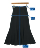 Chloe（クロエ）ロング・マキシ丈スカート 黒 サイズ:34(XXS位) レディース/2200689735301