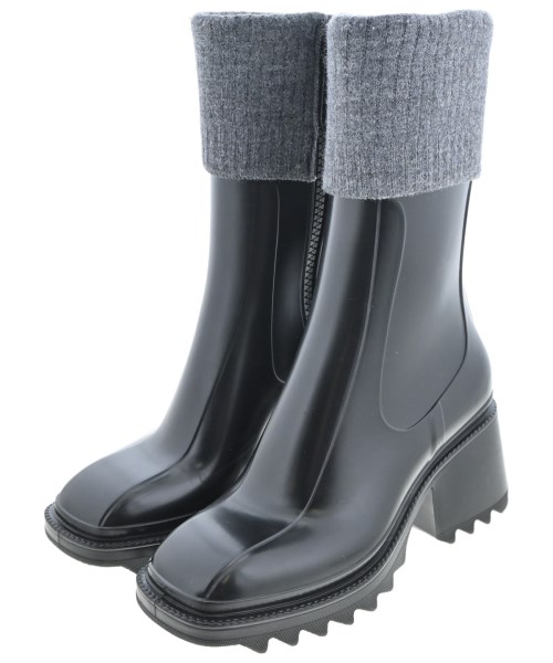 Chloe(クロエ)ブーツ 黒 サイズ:EU36(22.5cm位)/2200674344112