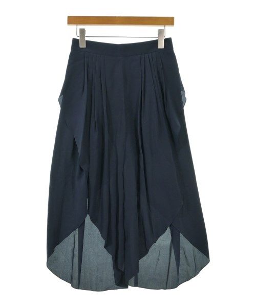Chloe(クロエ)クロップドパンツ 紺 サイズ:34(XS位)/2200692733035