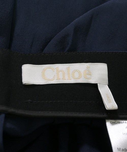 Chloe（クロエ）クロップドパンツ 紺 サイズ:34(XS位) レディース/2200692733035