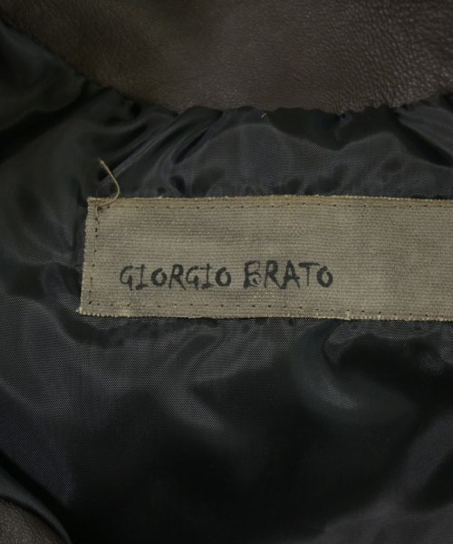 GIORGIO BRATO（ジョルジオ　ブラット）ライダース 茶 サイズ:42(M位) レディース/2200621529098