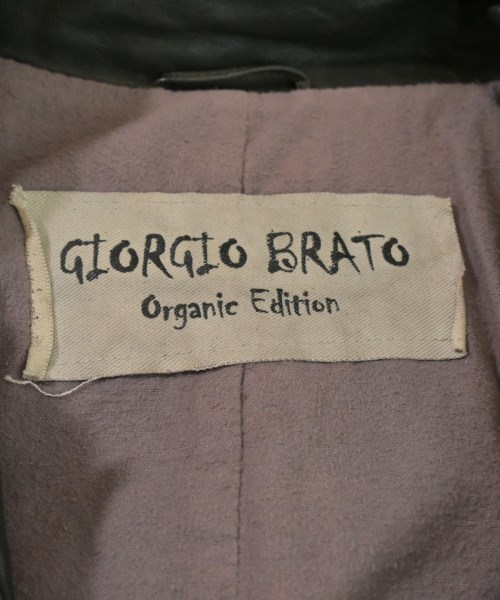 GIORGIO BRATO（ジョルジオ　ブラット）ライダース 緑 サイズ:48(L位) メンズ/2200643604032