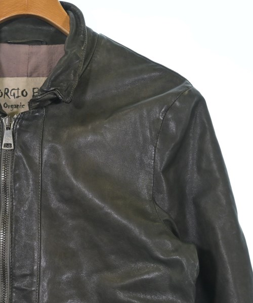 GIORGIO BRATO（ジョルジオ　ブラット）ライダース 緑 サイズ:48(L位) メンズ/2200643604032