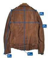 GIORGIO BRATO（ジョルジオ　ブラット）ライダース 茶 サイズ:42(M位) レディース/2200622540016