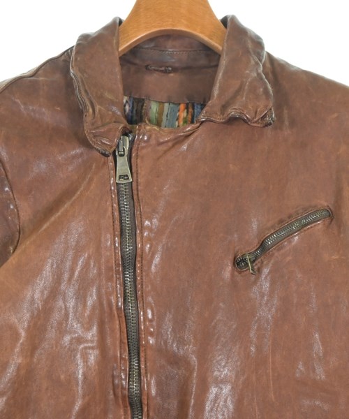 GIORGIO BRATO（ジョルジオ　ブラット）ライダース 茶 サイズ:46(M位) メンズ/2200616728253