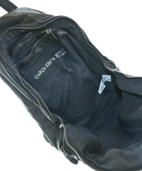 GIORGIO BRATO（ジョルジオ　ブラット）バックパック・リュック 黒 サイズ:- メンズ/2200614045727