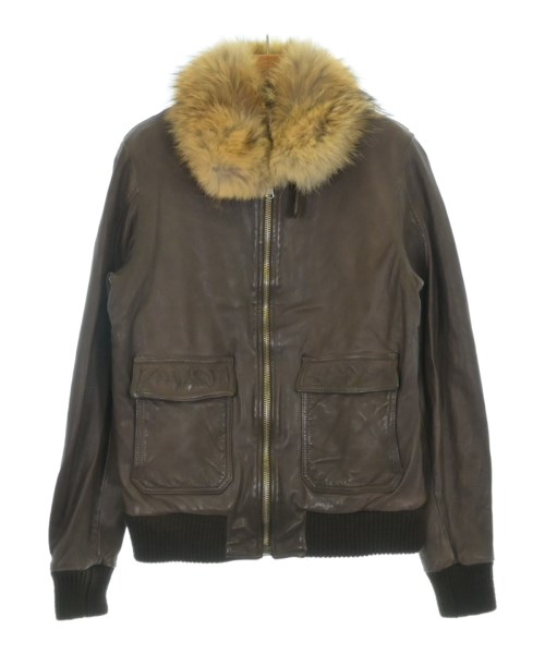 GIORGIO BRATO(ジョルジオ　ブラット)ライダース 茶 サイズ:46(XL位)/2200671223335