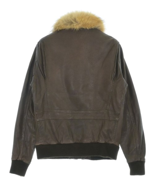 GIORGIO BRATO（ジョルジオ　ブラット）ライダース 茶 サイズ:46(XL位) レディース/2200671223335