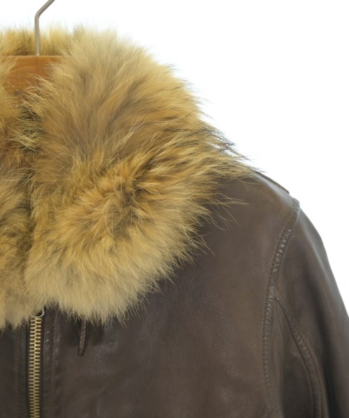 GIORGIO BRATO（ジョルジオ　ブラット）ライダース 茶 サイズ:46(XL位) レディース/2200671223335