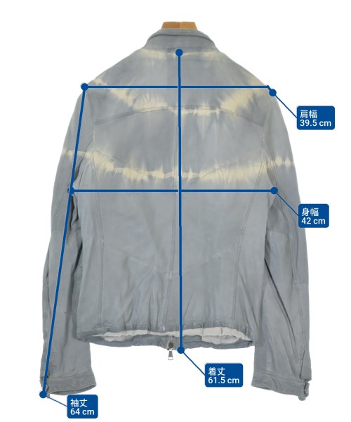 GIORGIO BRATO（ジョルジオ　ブラット）ライダース 青 サイズ:46(M位) メンズ/2200646623085