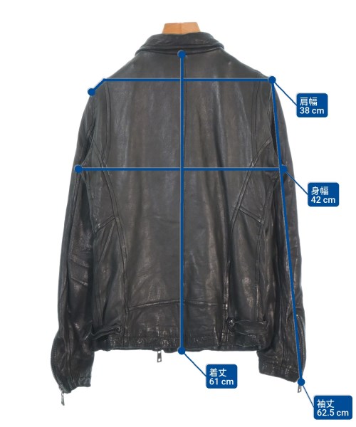 GIORGIO BRATO（ジョルジオ　ブラット）ライダース 黒 サイズ:40(M位) レディース/2200670066049