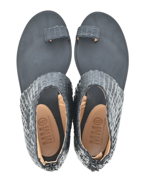 MM6（エムエムシックス）サンダル 黒 サイズ:EU36 1/2(23cm位) レディース/2200621446067