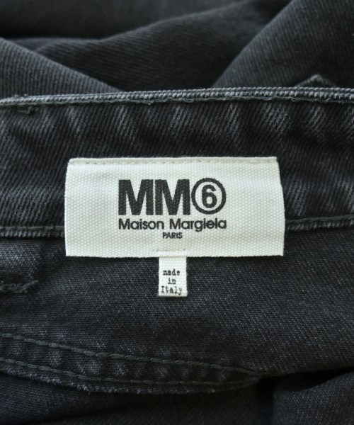 MM6（エムエムシックス）デニムパンツ 黒 サイズ:30(XL位) レディース/2200636204034