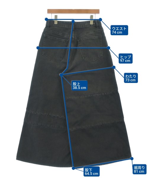 MM6（エムエムシックス）デニムパンツ 黒 サイズ:30(XL位) レディース/2200636204034