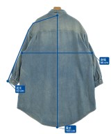 MM6（エムエムシックス）ステンカラーコート 青 サイズ:XS レディース/2200635146014