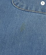 MM6（エムエムシックス）デニムジャケット 青 サイズ:36(XS位) レディース/2200636997011