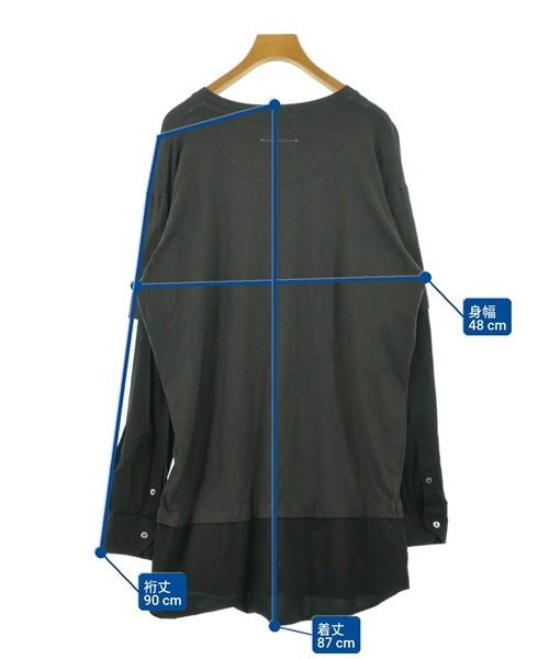 MM6（エムエムシックス）カジュアルシャツ グレー サイズ:S レディース/2200635695017