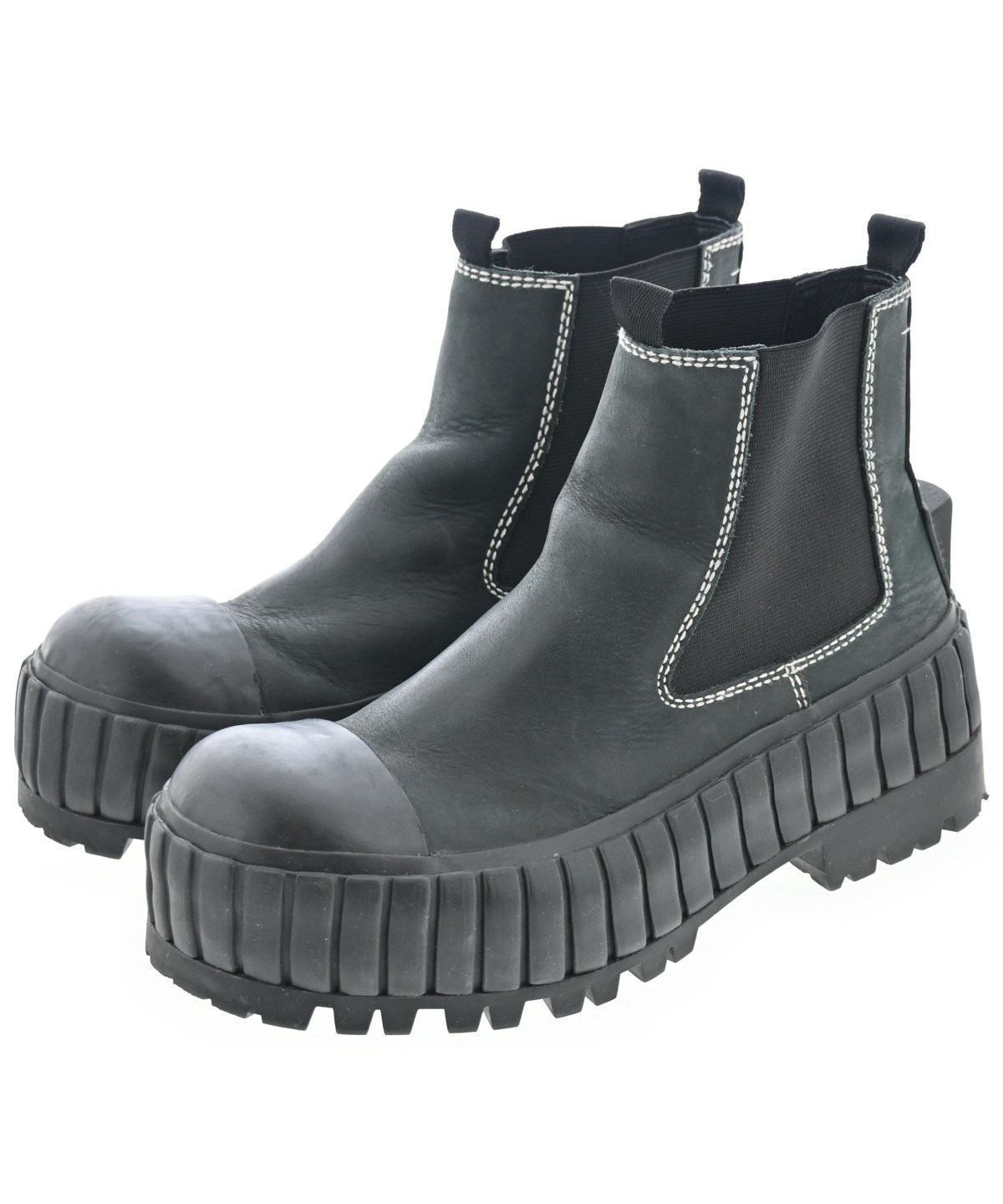 MM6（エムエムシックス）ブーツ 黒 サイズ:EU39(25.5cm位) レディース