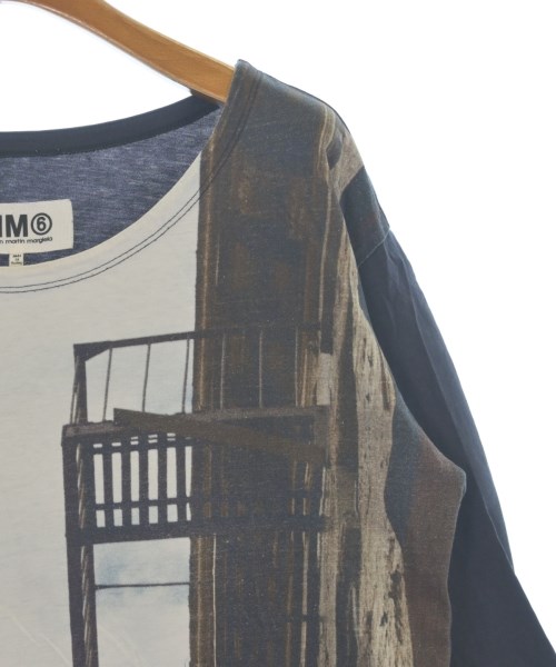 MM6（エムエムシックス）Tシャツ・カットソー 紺 サイズ:1(S位) レディース/2200638479072