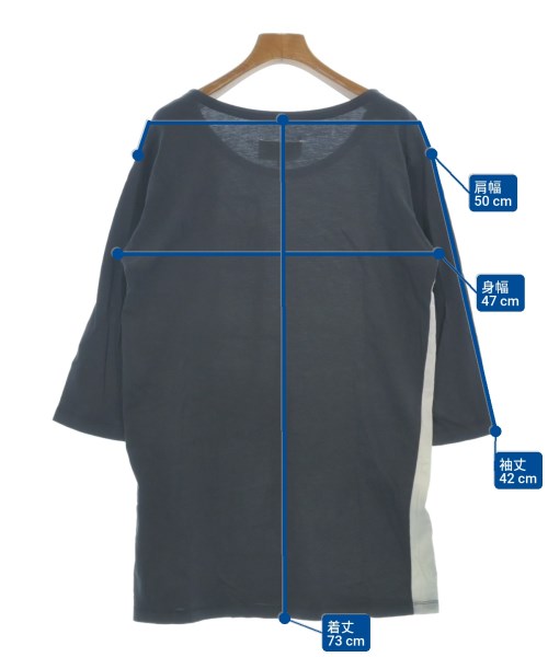 MM6（エムエムシックス）Tシャツ・カットソー 紺 サイズ:1(S位) レディース/2200638479072