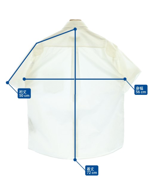 MM6（エムエムシックス）カジュアルシャツ 白 サイズ:40(M位) レディース/2200638905045