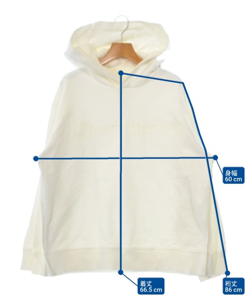 MM6（エムエムシックス）パーカー 白 サイズ:S レディース/2200639297026