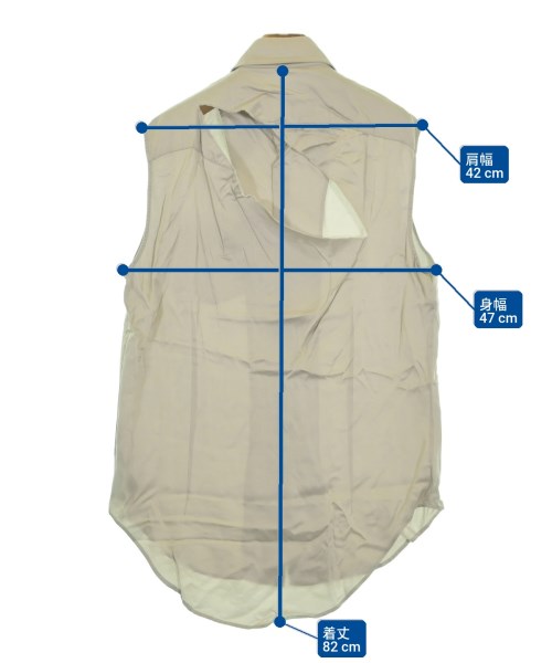 MM6（エムエムシックス）カジュアルシャツ グレー サイズ:36(XS位) レディース/2200640727031