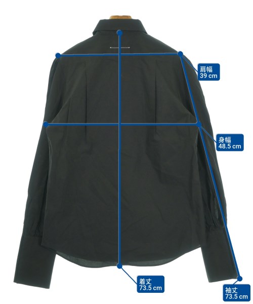 MM6（エムエムシックス）カジュアルシャツ 黒 サイズ:40(M位) レディース/2200640727048