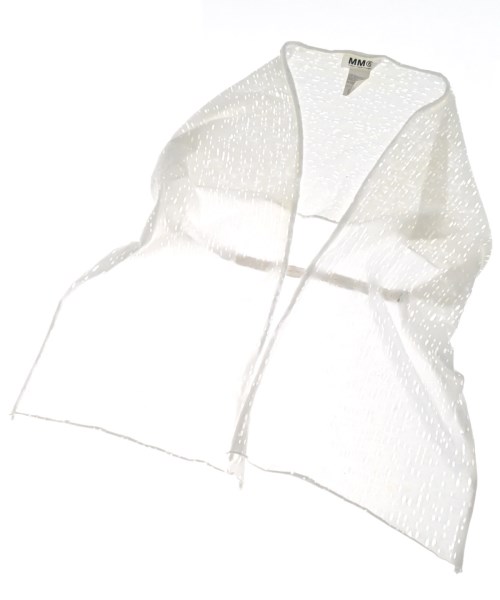 MM6(エムエムシックス)ストール 白 サイズ:-/2200640945022